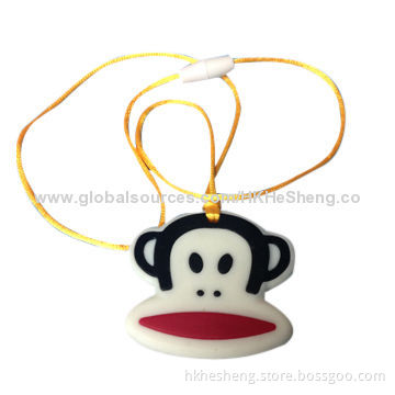 2014 Characteristic Ingenious Silicone Teether Pendant, BPA-free and Food-grade